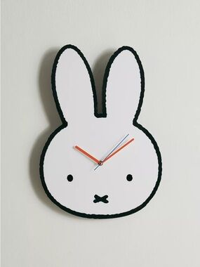 NWT Miffy Figural Head Shape Wall Clock